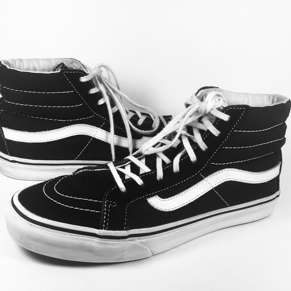 Vans Other - Vans Unisex Sk8 Hi High Tops Black Suede & Canvas